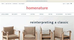 Desktop Screenshot of homenature.com